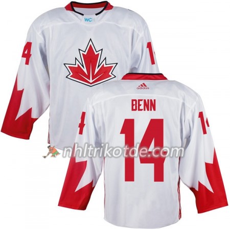 Kanada Trikot Jamie Benn 14 2016 World Cup Weiß - Herren
